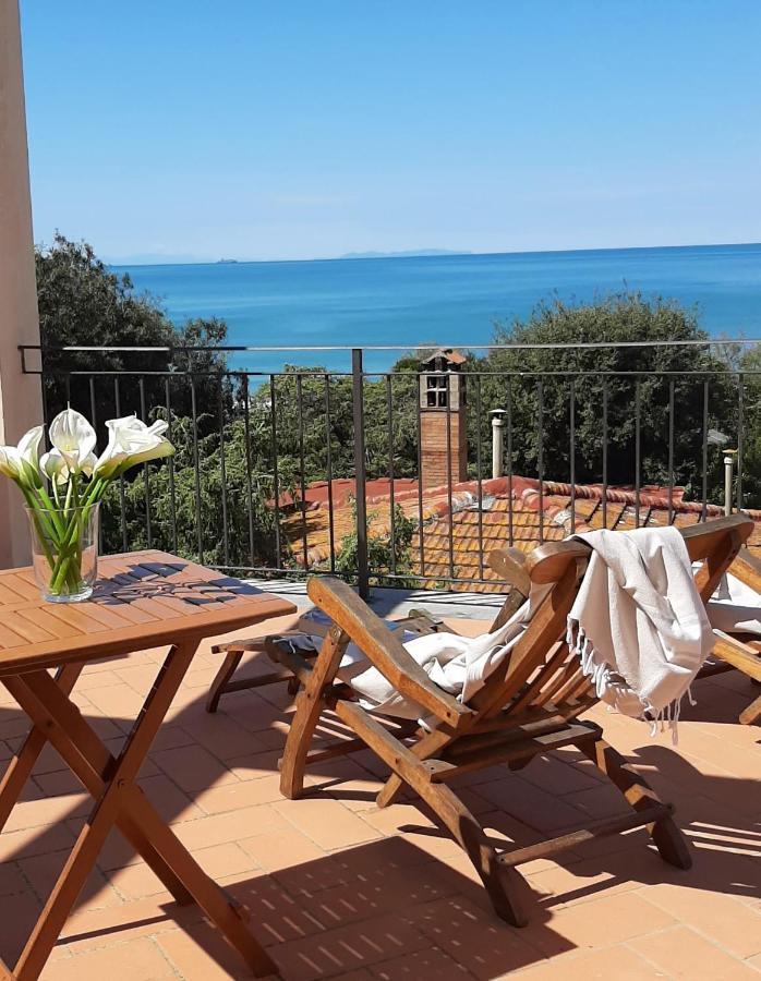 Residence Solalto San Vincenzo Bagian luar foto